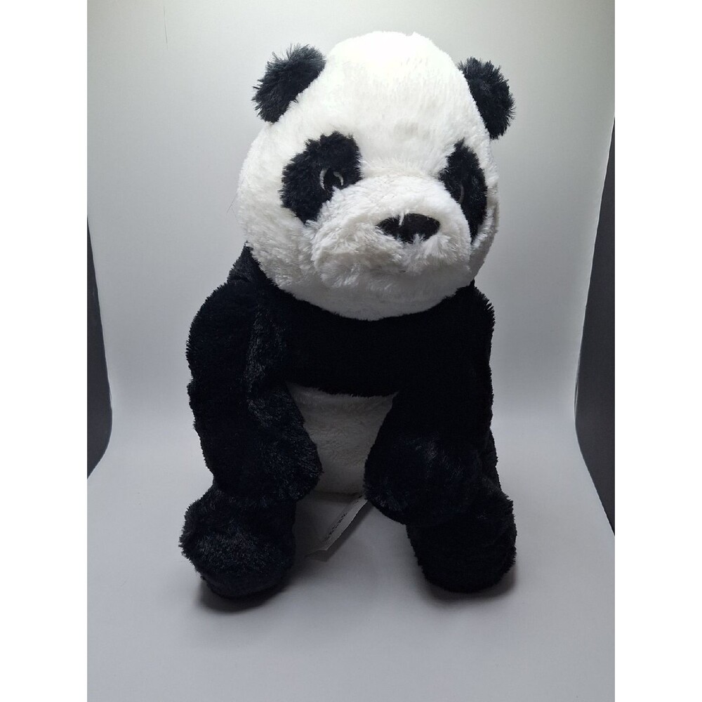 Plush Panda Stuffed Animal - Black & White Cozy Toy